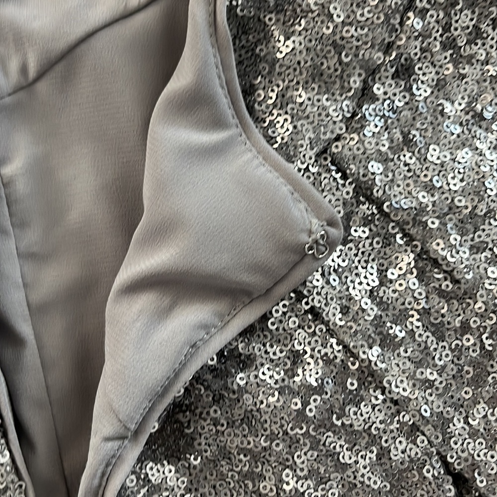 Sequin Cropped Jacket - image 3